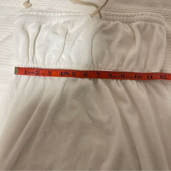 Juicy Couture Authentic Y2K White Terry Dress with Cream Lace - S - Picture 9 of 10